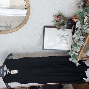 Black Sleeveless Dress, Medium